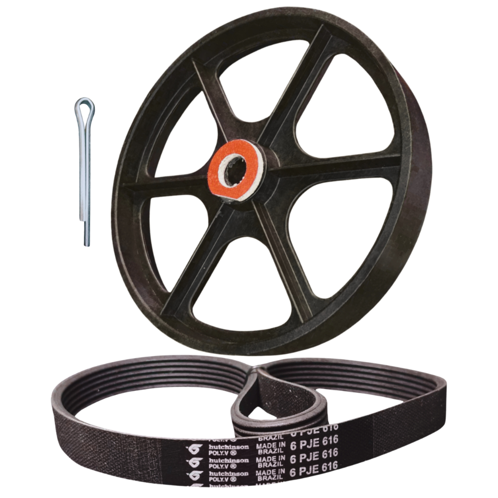 POLIA DO AGITADOR CORREIA 6PJE 616 TANQUINHO NEWMAQ NEWUP 10 KG