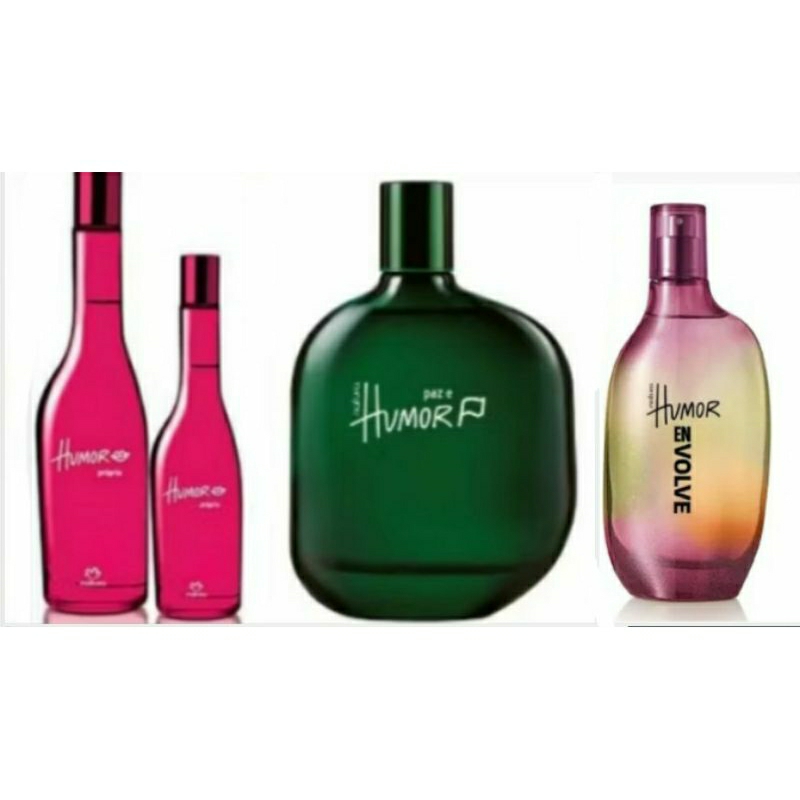 Colonia meu primeiro HUMOR proprio envolve NATURA variadas 25 75ml em Oferta na Shopee