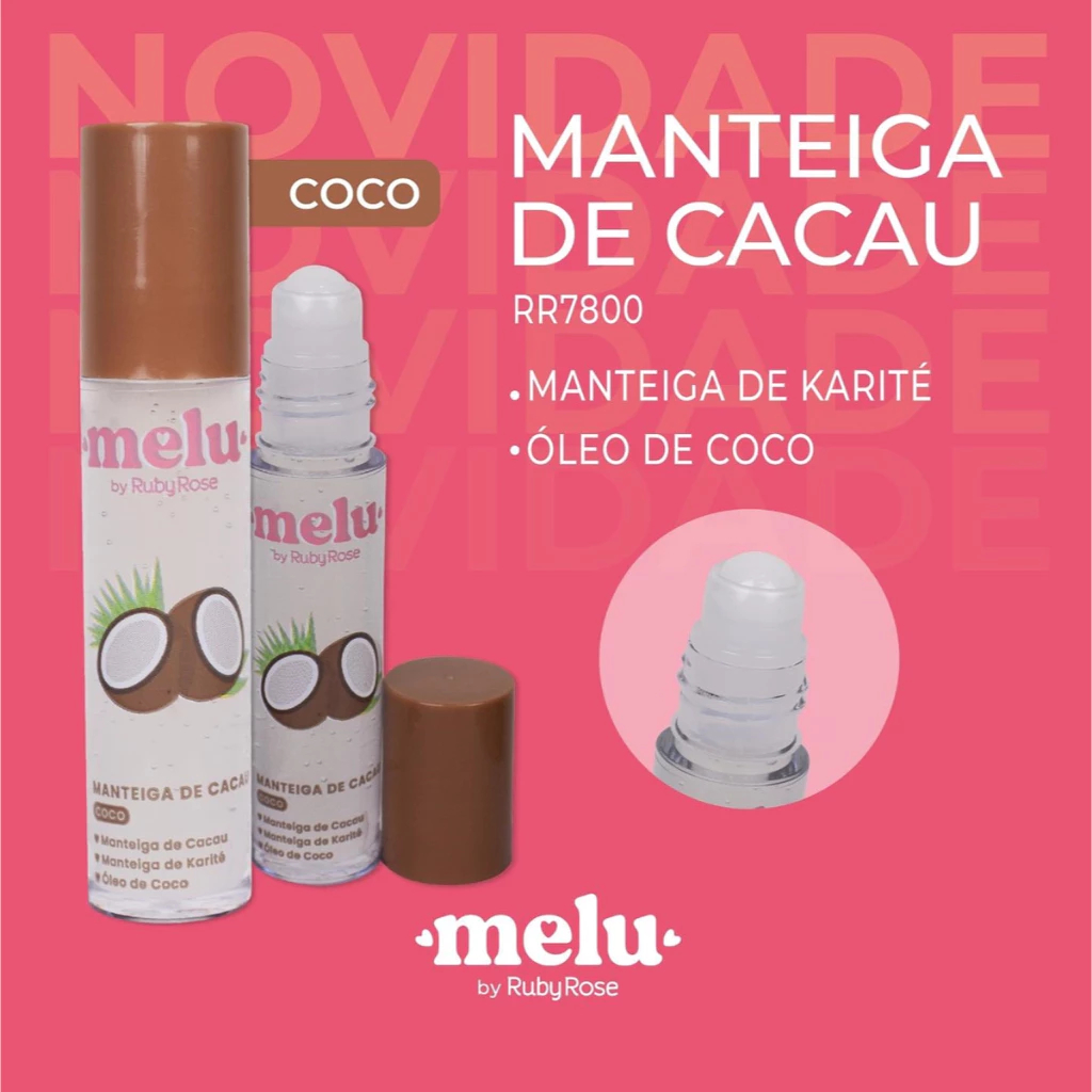 Nutrição e suavidade para os lábios com fragrância deliciosa