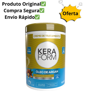 Creme de Tratamento Intensivo Keraform Óleo de Argan 1kg em Oferta na Shopee