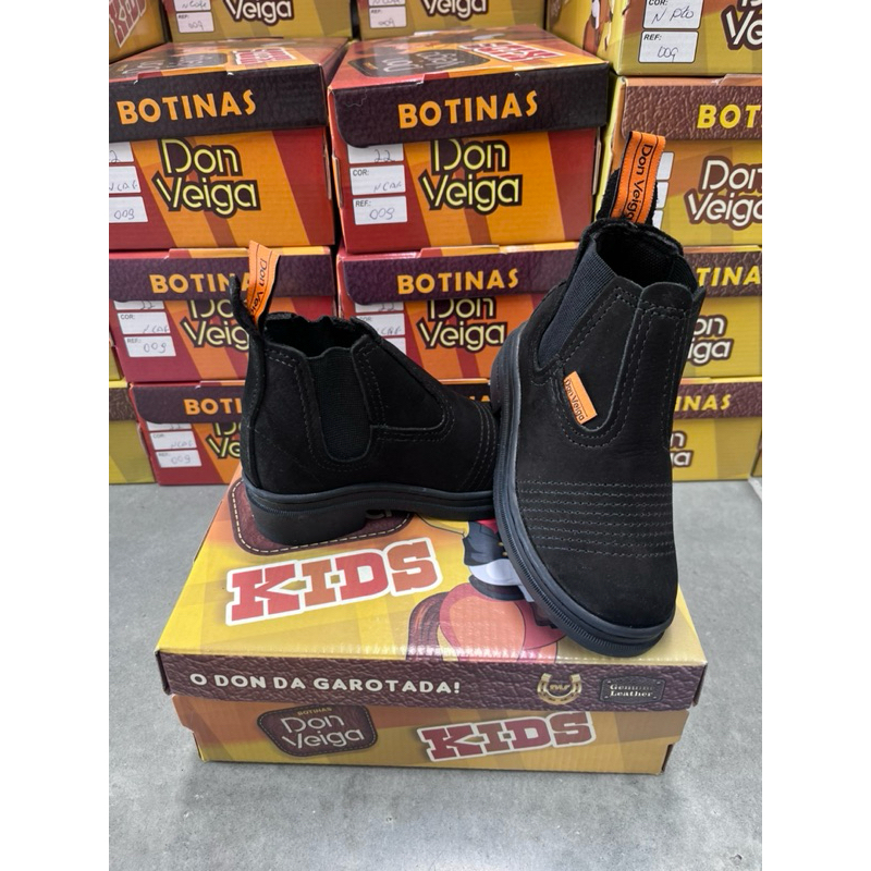 Bota Botina Don Veiga Kids Infantil Super Barato em Oferta na Shopee