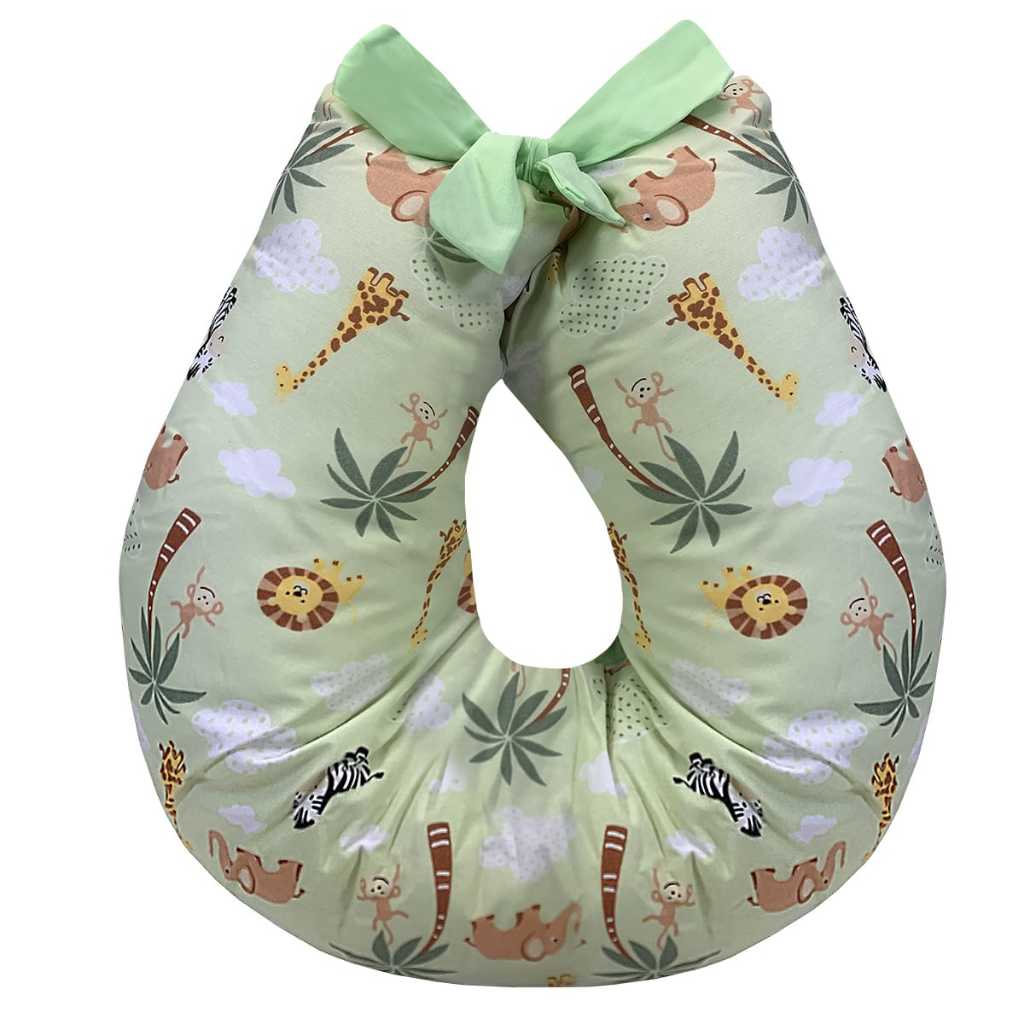 ALMOFADA  AMAMENTAÇÂO SAFARI COM ZÍPER MACIA VÁRIAS ESTAMPAS  MENINO MENINA