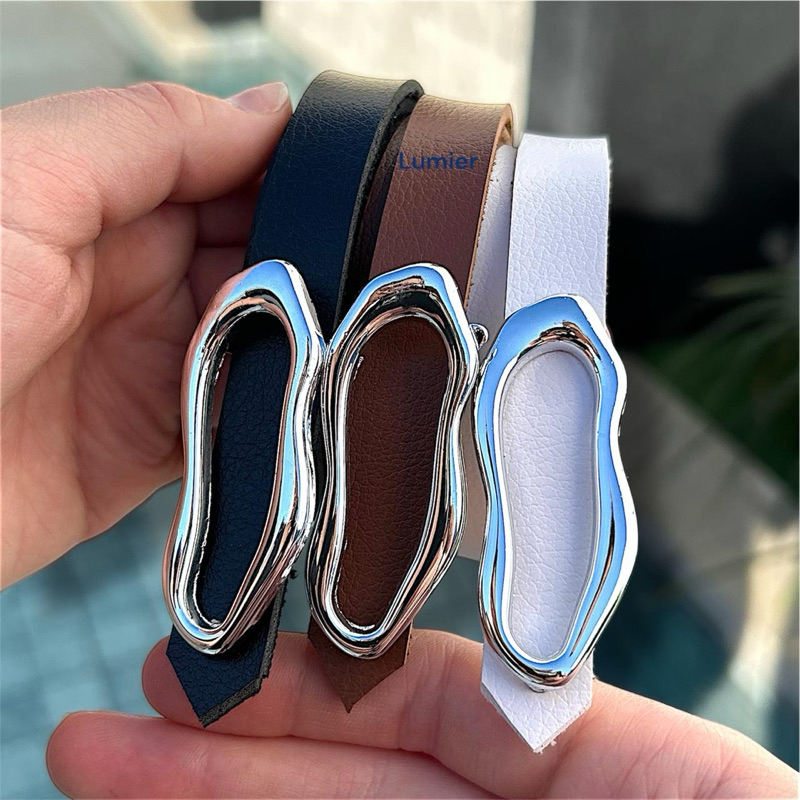 Kit 3 Cinto Feminino Blogueira Moda - PRATA. em Oferta na Shopee