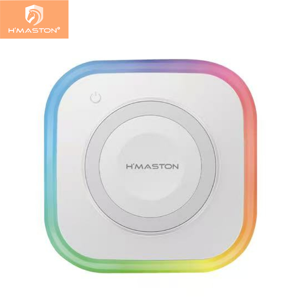 H'maston YD-74 3 em1 Carregador Magnético Sem Fio iPhone Magsafe 15W Carregamento Rápido com led - Mobile & Gadgets