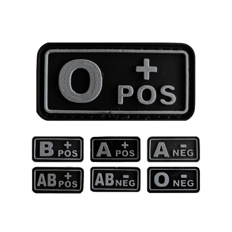 Patch Emborrachado Tipo sanguíneo