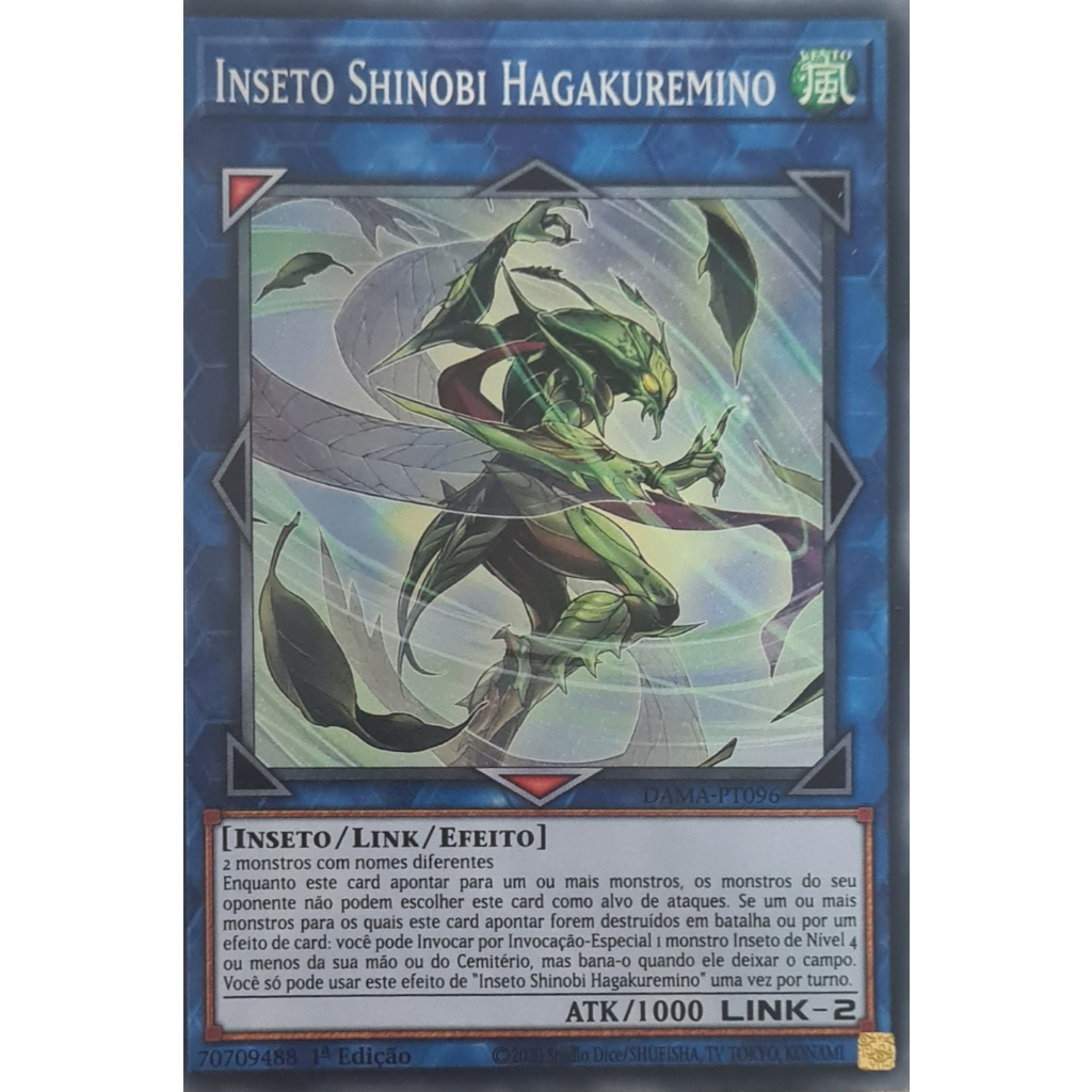 LOBO TABERNA - INSETO SHINOBI HAGAKUREMINO 1ª EDIÇÃO DAMA - PT096
