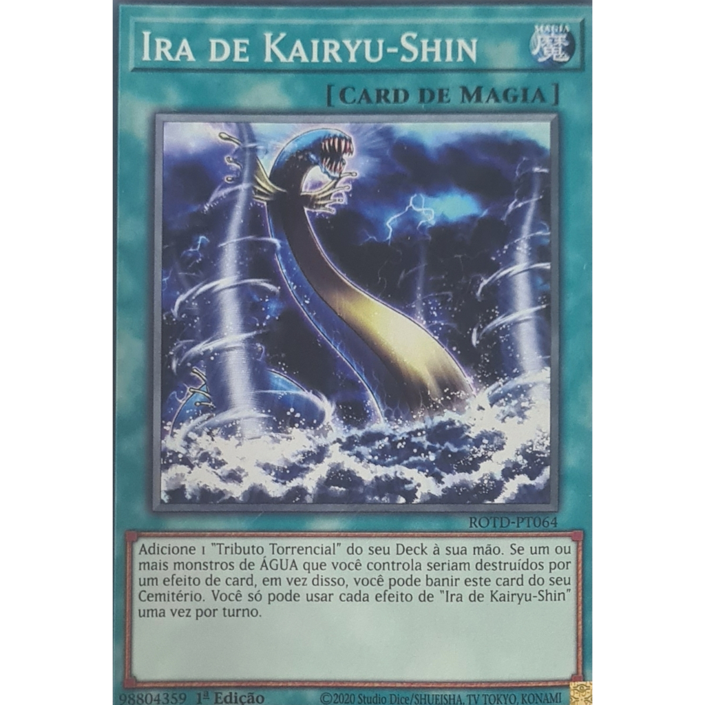 LOBO TABERNA - IRA DE KAIRYU-SHIN 1ª EDIÇÃO ROTD - PT064