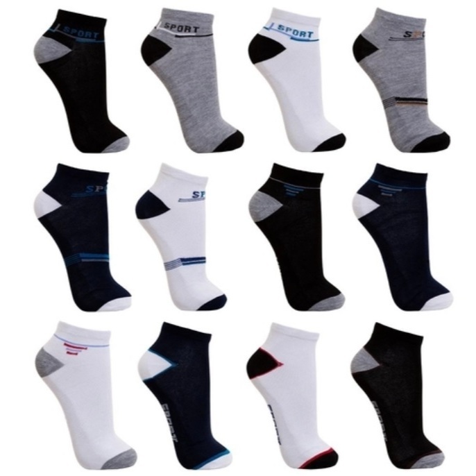 Kit 6/12 Pares De Meias Juvenil Infantil Masculinas de 31 ao 35 Soquete sport Revenda Atacado em Oferta na Shopee