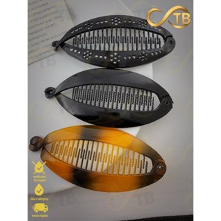 TB Colar Presilhas Tipo Banana leves e resistentes Zircônia Elegância e Praticidade para o Dia a Dia em Oferta na Shopee