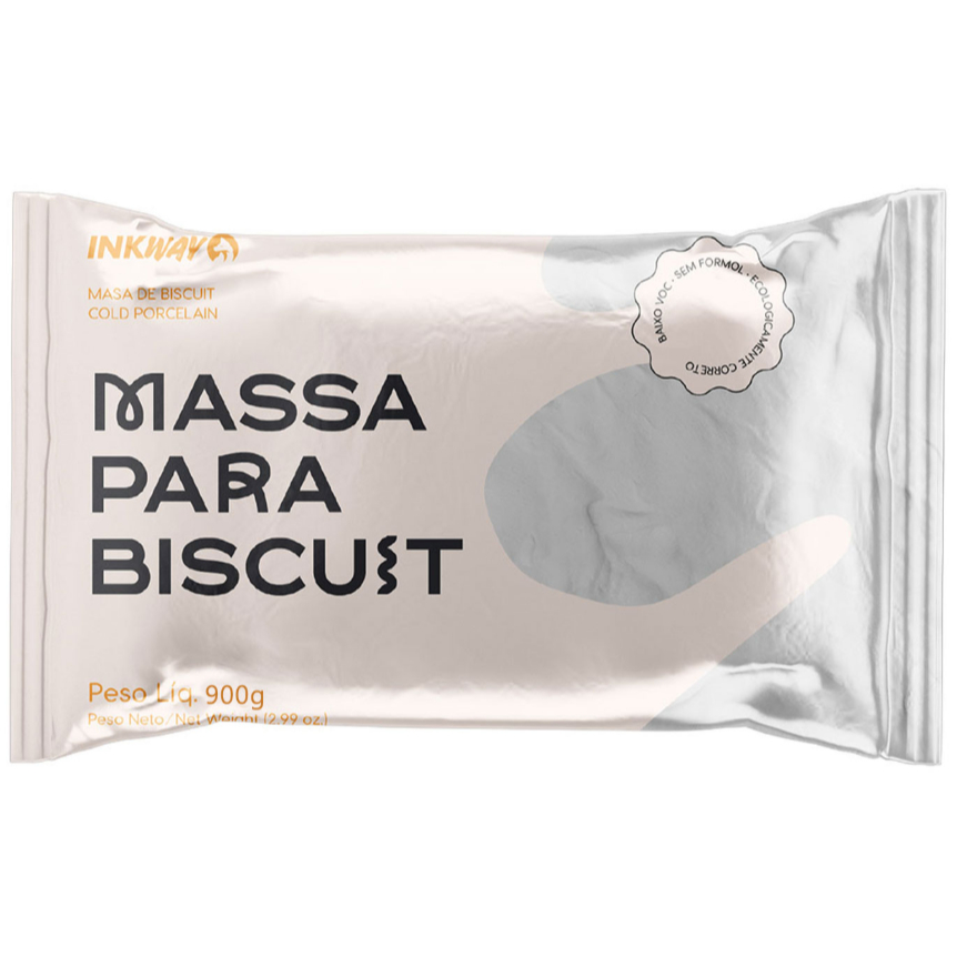 Massa de biscuit INKWAY 900G em Oferta na Shopee
