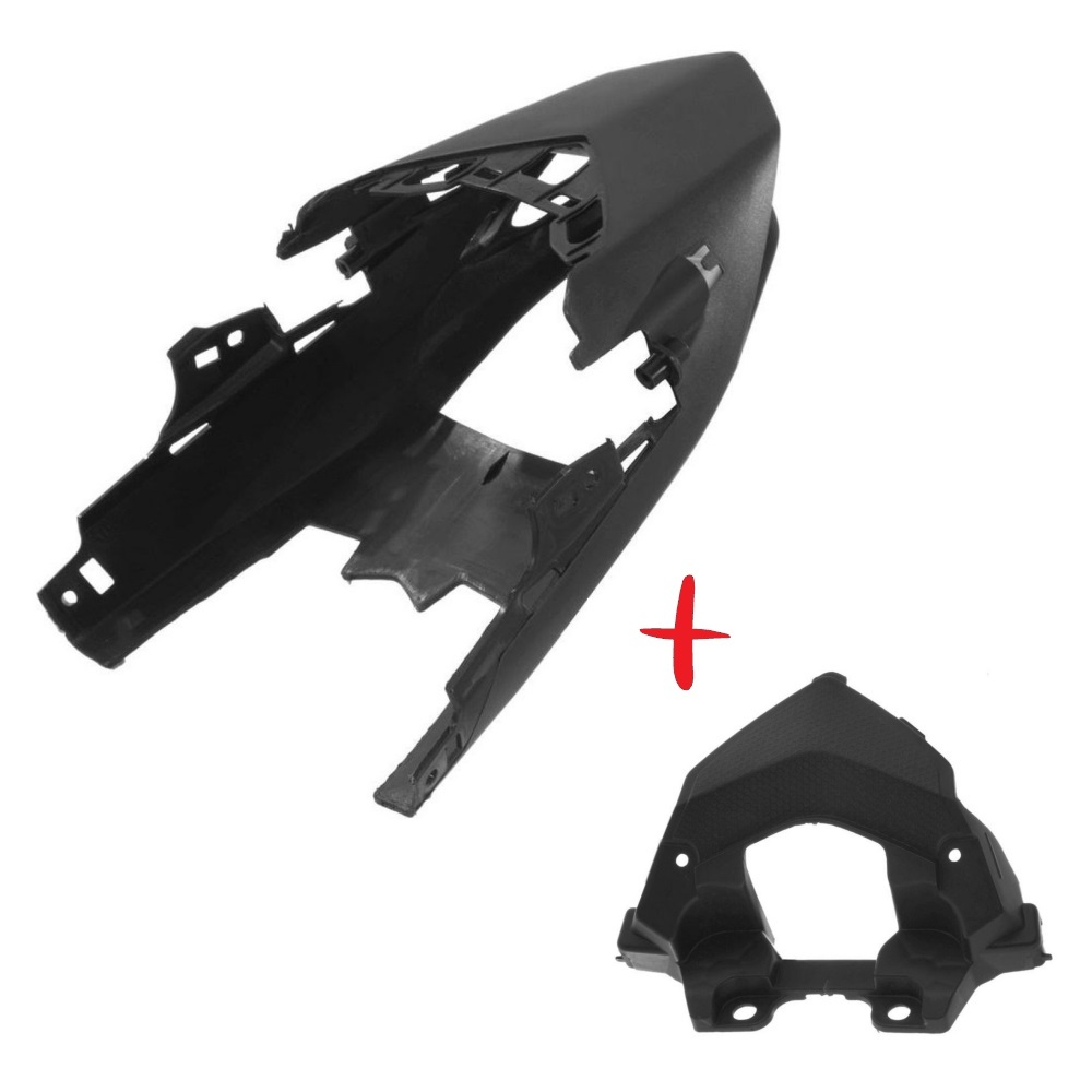 Conjunto Carenagem + Carcaça da Rabeta Central Factor 125i / 150 Fazer 150 2014 Até 2022 - Pro Tork em Oferta na Shopee
