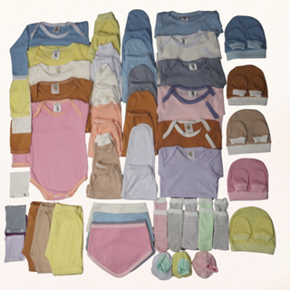 Body Bebê+mijão Liso E Estampado Kit C/13 Roupa Bebê Atacado em Oferta na Shopee