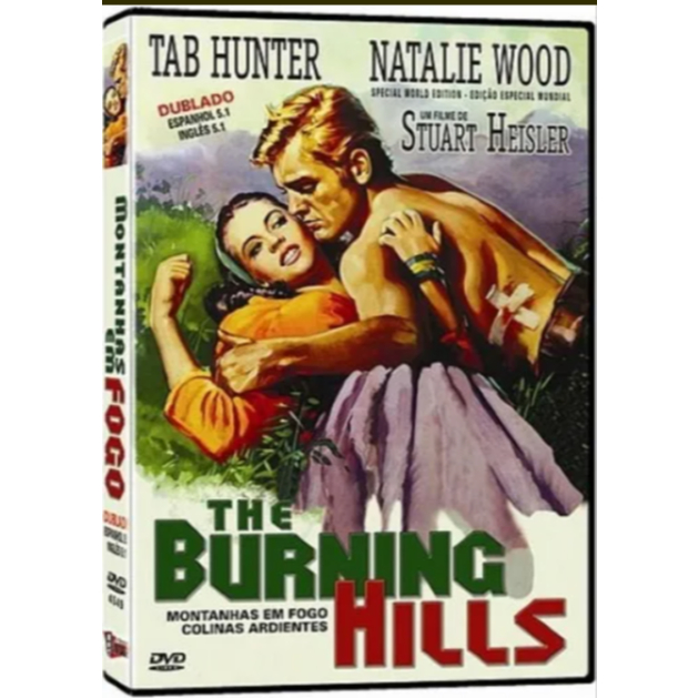 Montanhas Em Fogo / Tab Hunter / Natalie Wood/ Dvd4549