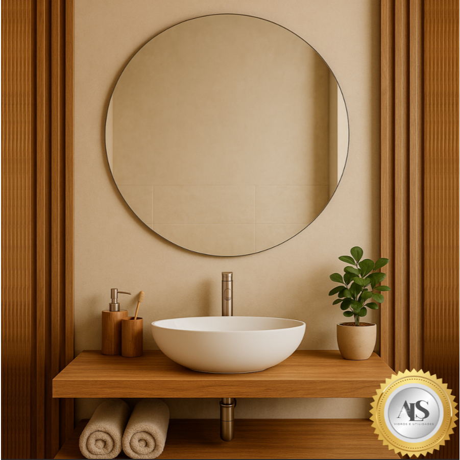 Espelho Banheiro Grande 80cm Corpo Inteiro Decoração Sala Lavabo Quarto Closet Provador Casa Salão em Oferta na Shopee