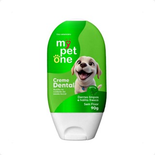Creme Dental Menta para Cães e Gatos Mypetone - 90g em Oferta na Shopee