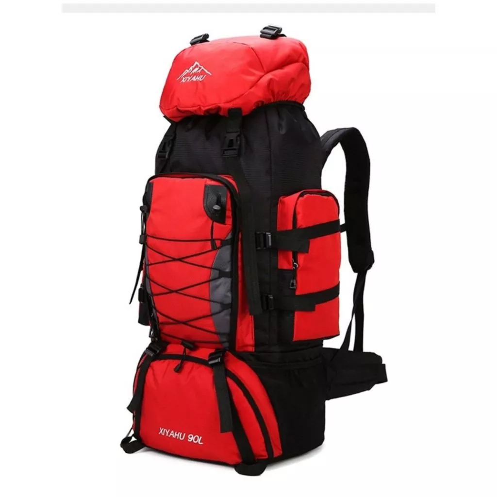 Mochila 90Litro Grande Camping Reforçada Imperme ...