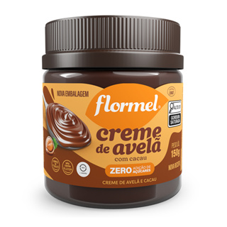Creme de Avelã com Cacau Flormel Zero Açúcar 150g em Oferta na Shopee