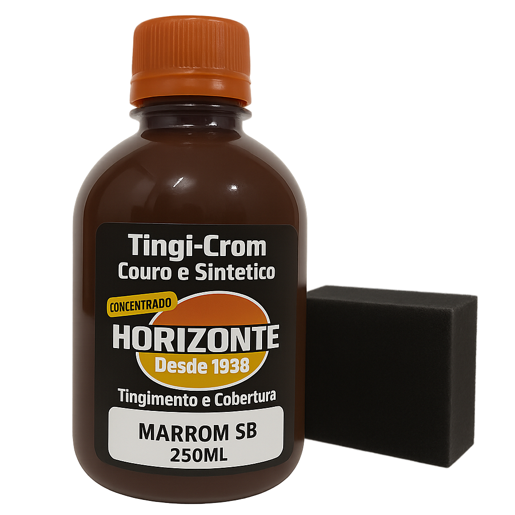 Tinta Couro marrom Semi Brilho Restaura Sapato Bota banco de carro pneu 250ml em Oferta na Shopee