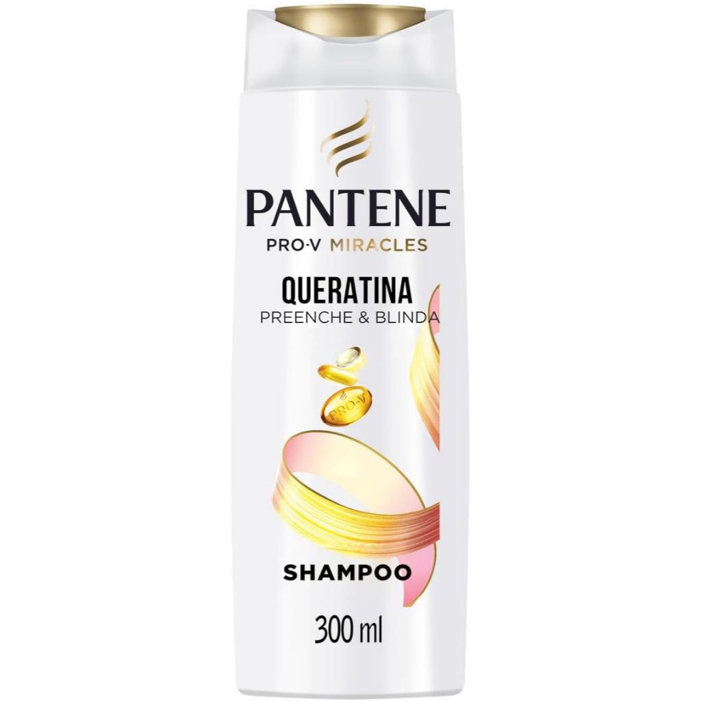 Shampoo Pantene Pro-V Miracles Queratina Com 300ml em Oferta na Shopee