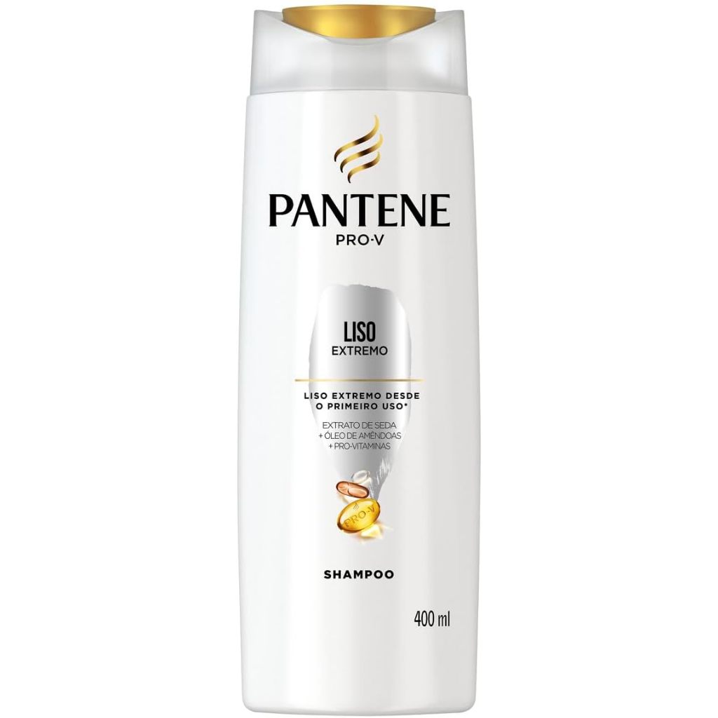 Shampoo Pantene Liso Extremo 400ml em Oferta na Shopee