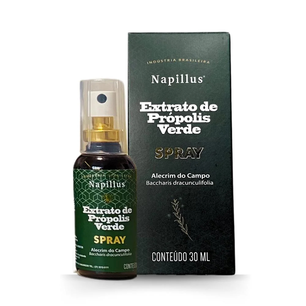 Extrato De Própolis Verde spray Napillus 30ml em Oferta na Shopee