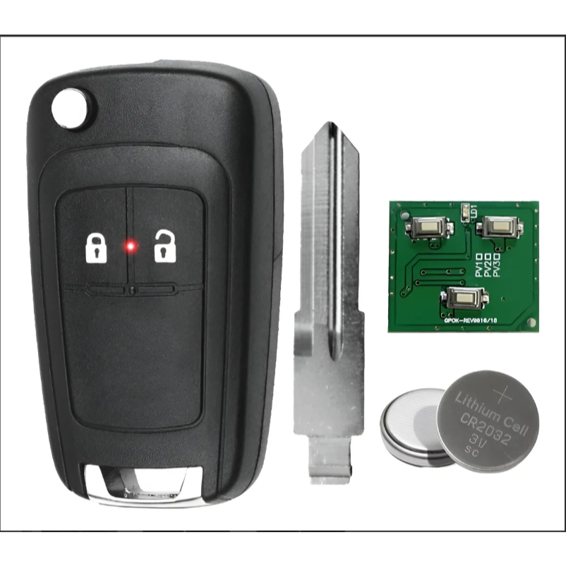 Chave Canivete Pósitron Para Gm Astra LâmIna M - 2 Botões em Oferta na Shopee