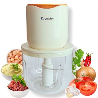 Processador Triturador Grande Para Alimentos Alho Mega Power Elétrico 600ml Potente 100w em Oferta na Shopee