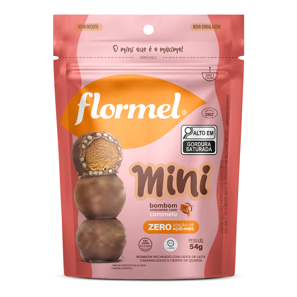 Bombom Flormel Zero Açúcar - Comprar com Melhor Preço em Essenciais para Assar