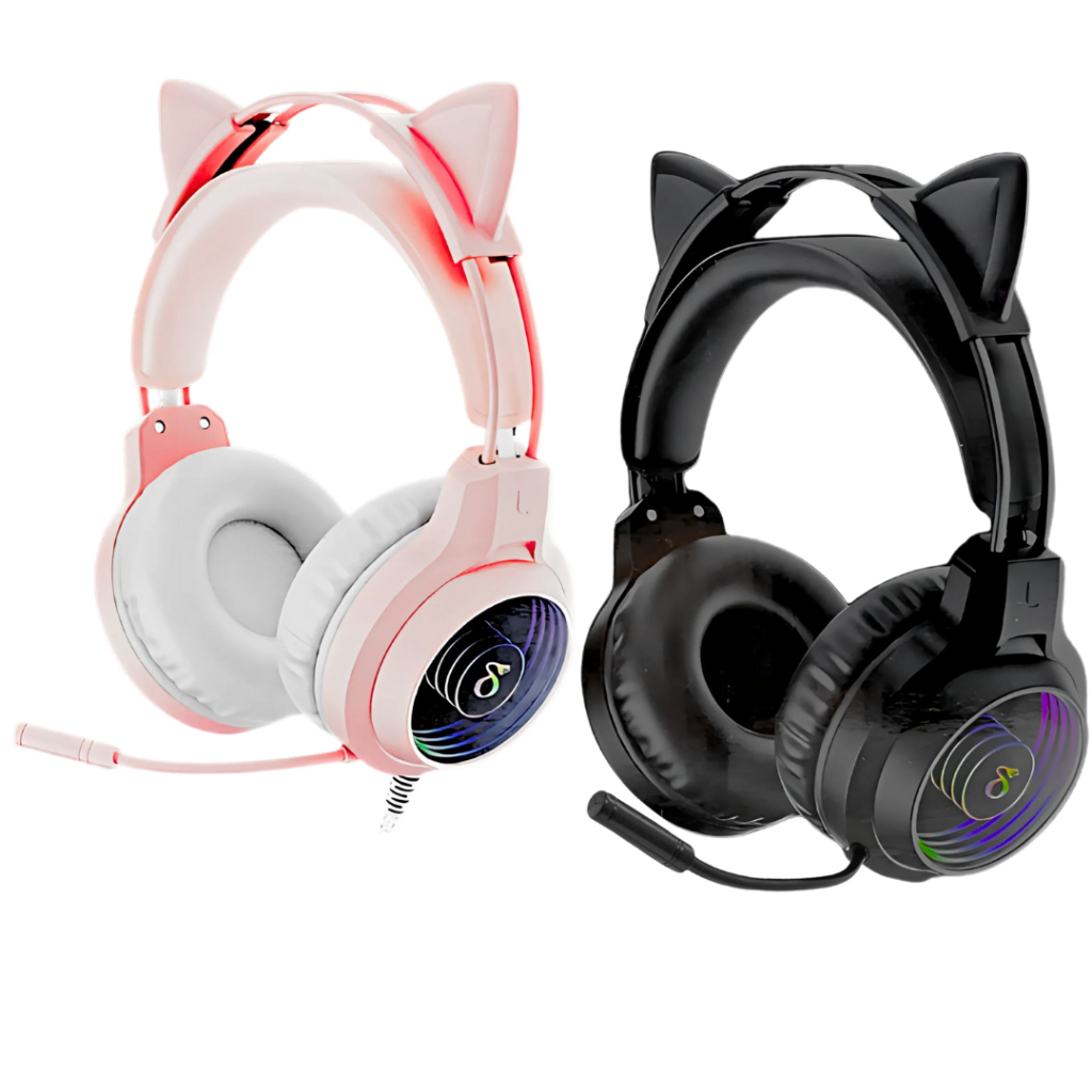 Headset Gamer com Orelhas de Gato: Onde Comprar | BuscaProdutos