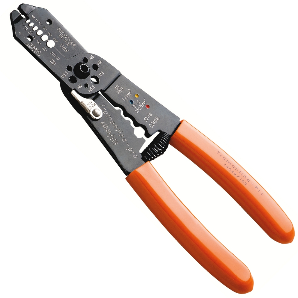 Alicate Desencapador 9" Tramontina PRO Crimpador 44049/109 em Oferta na Shopee