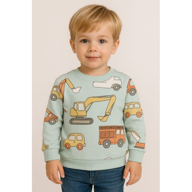 Blusa moletom bebê menino quentinha 9 meses