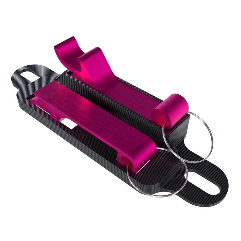 Suporte Base Gabarito Gravação Fiber Laser / Mini Fiber Para Chaveiro Abridor Pé de Galinha