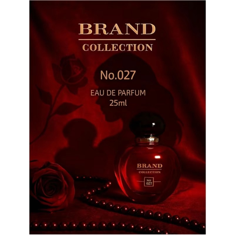 Perfume Brand Collection NO27 Eau de Parfum 25ml Perfume Feminino - Floral Oriental com Notas Doces e Sensuais