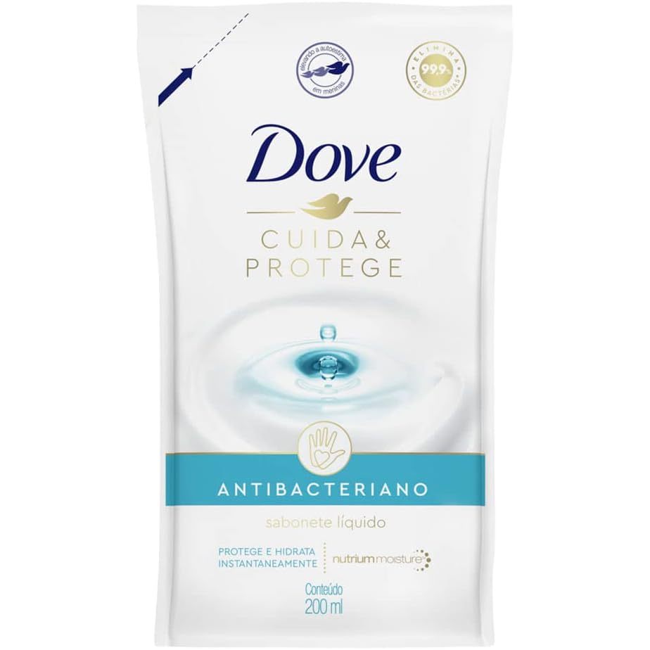 Sabonete Liquido Dove Cuida & Protege Refil 200ml