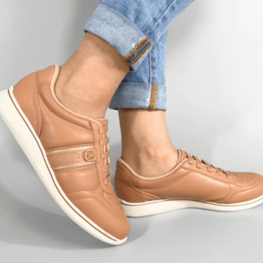 Tênis Feminino Modare Casual Confortável Original com Palmilha Macia e Solado Antiderrapante