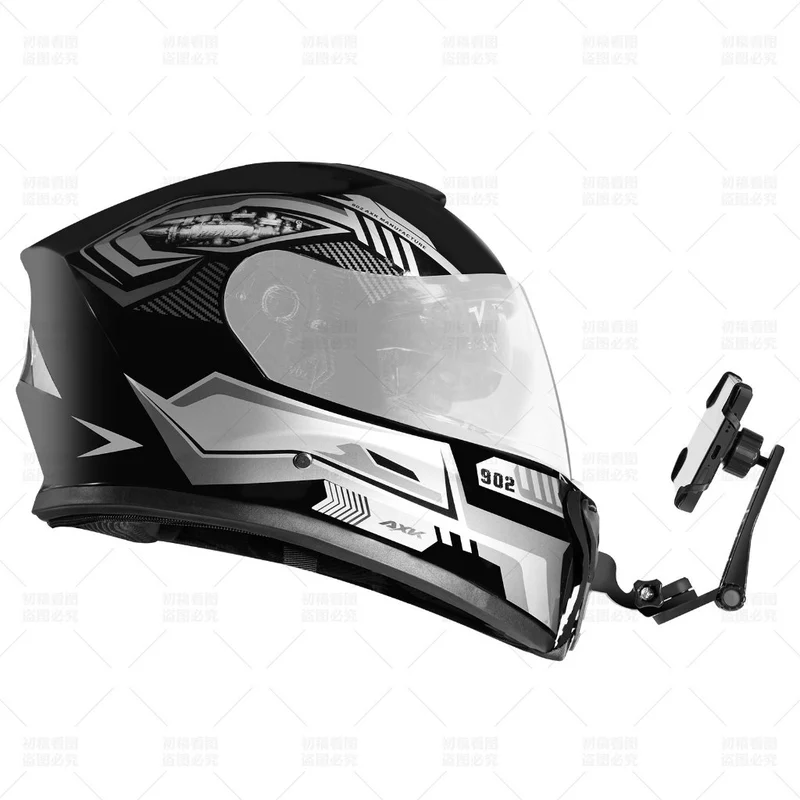 Suporte para Câmera e Celular no Capacete Queixo com 6 Kits — foto 3