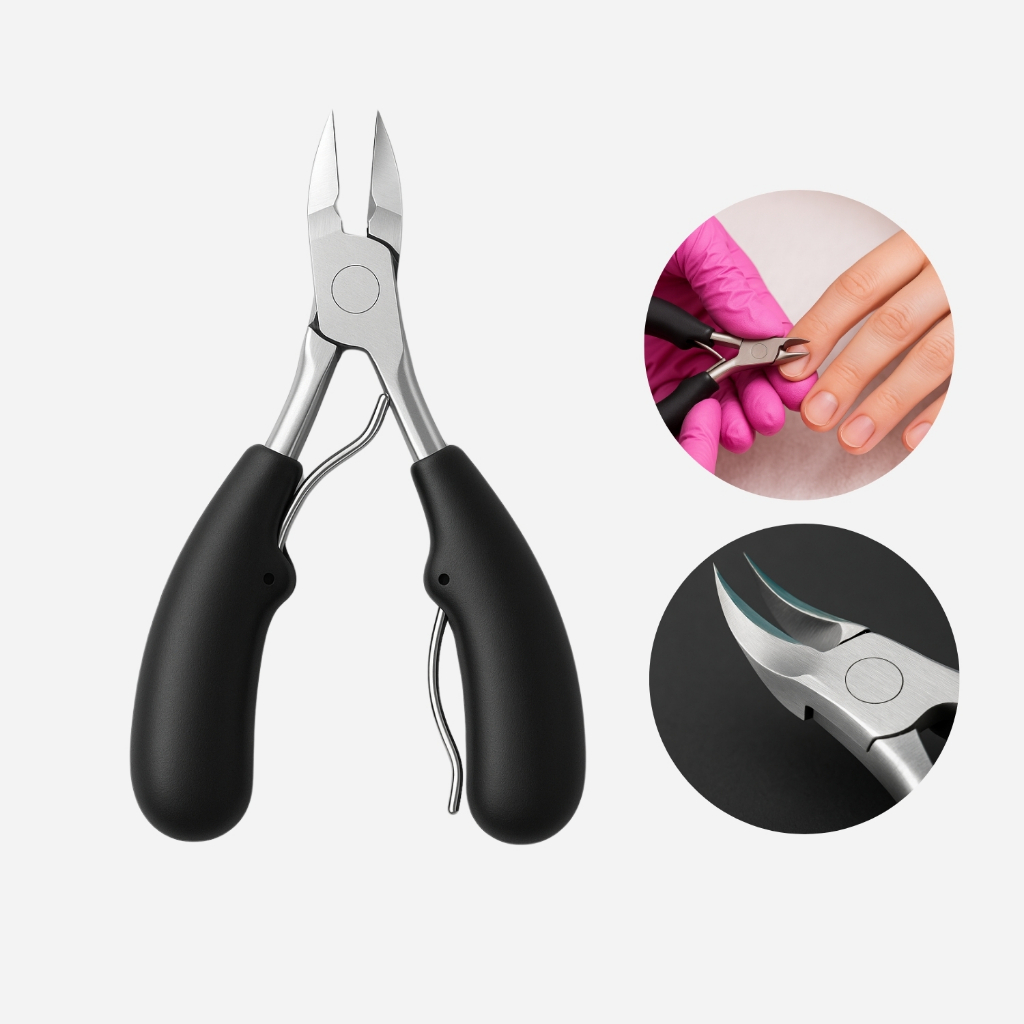 Alicate mola dupla De Cortar Unha Curvado Profissional Aço Inox , pedicure e podologia e decoração em Oferta na Shopee