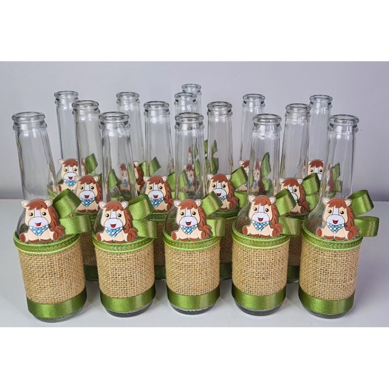 20 Garrafas Decoradas Personalizada Centro de Mesa infantil lembrancinha Personalizado