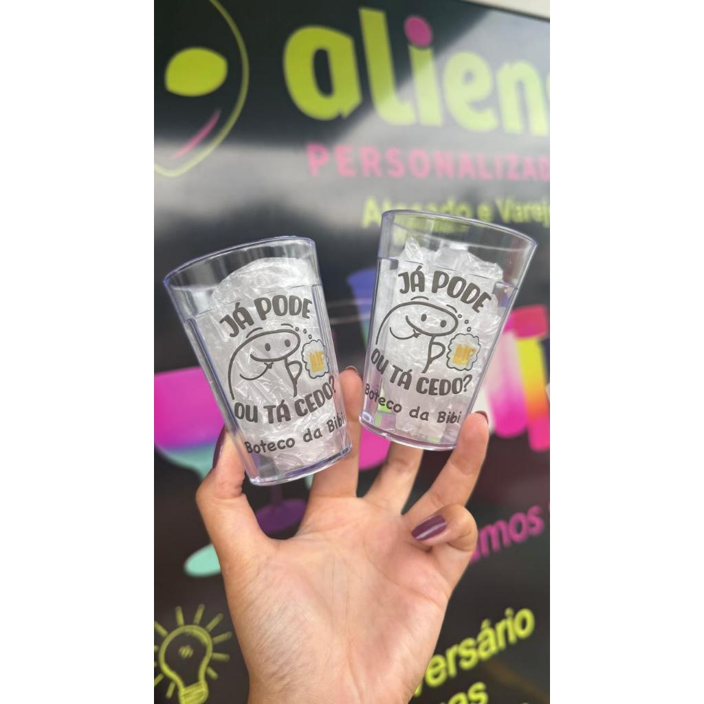 30 Copos Americano/lagoinha Personalizado De Acrilico