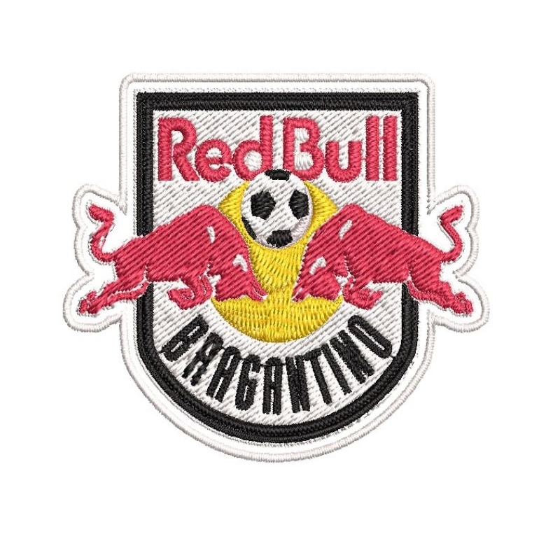Patch Bordado Termocolante Time Brasileirão  Redbull Bragantino