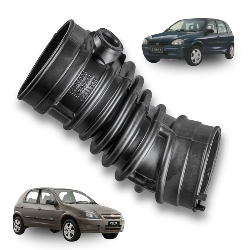 Mangueira Tbi Filtro De Ar Corsa Classic 2001/2004 1.0 1.6 / Celta 2001/2002 1.0 1.6 8v - Com Bocal