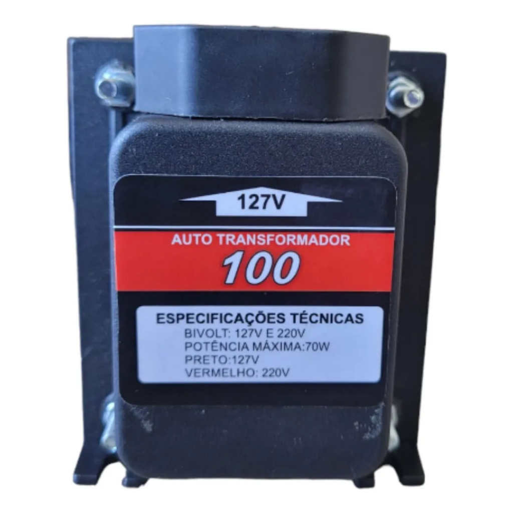 Transformador De Voltagem 100va 70w 110v/220v-220v/110v