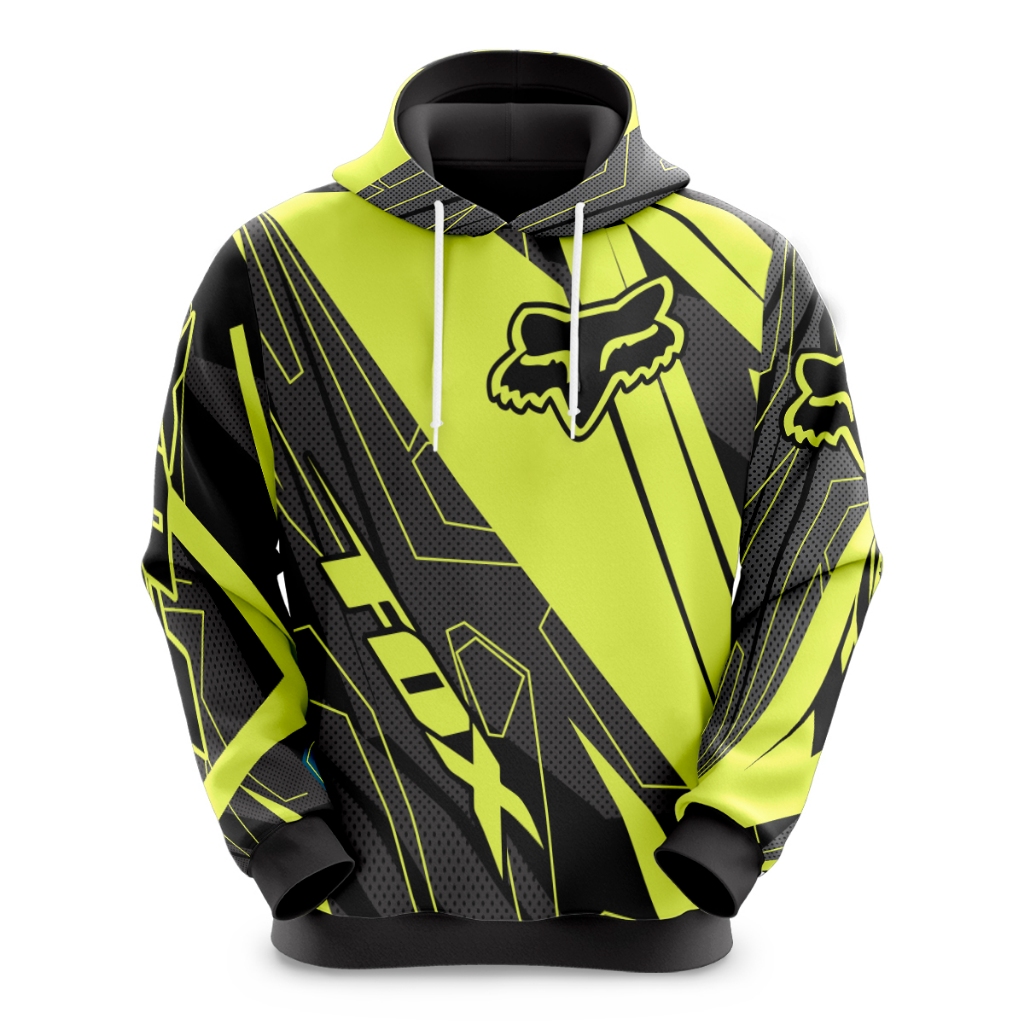 Blusa de Moletom Sublimado Adulto e Infantil Corrida Rally