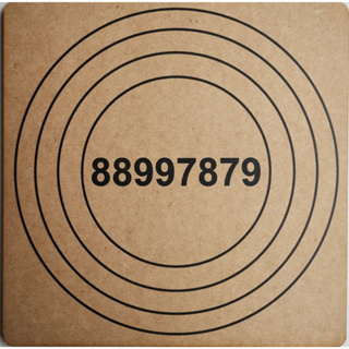 Principais Gráficos Da Radiestesia Em Mdf Cru 30x30cm 6mm em Oferta na Shopee