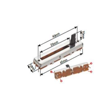 POTENCIÔMETRO DESLIZANTE  SUPER SLIDE 30MM em Oferta na Shopee