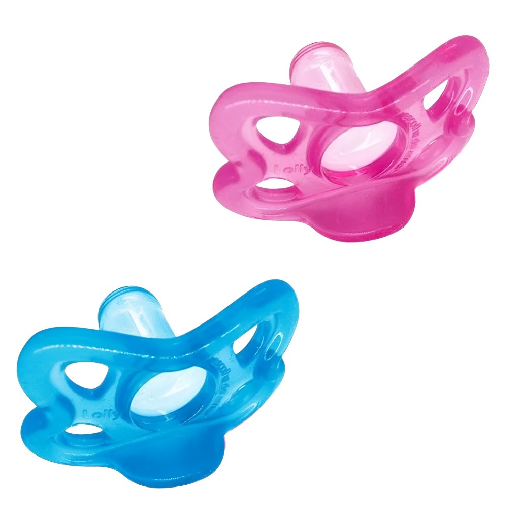 Chupeta 100% Silicone Lolly Bico Reto Redondo 0-6 meses Design Ergonômico Higiênica Fácil de Limpar