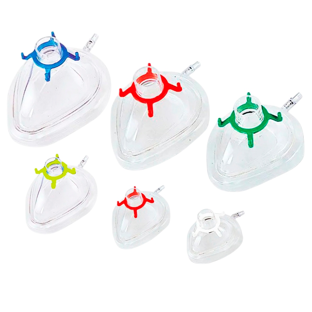 Máscara Para Anestesia Com Coxim Inflável Pvc ( Unidade ) em Oferta na Shopee