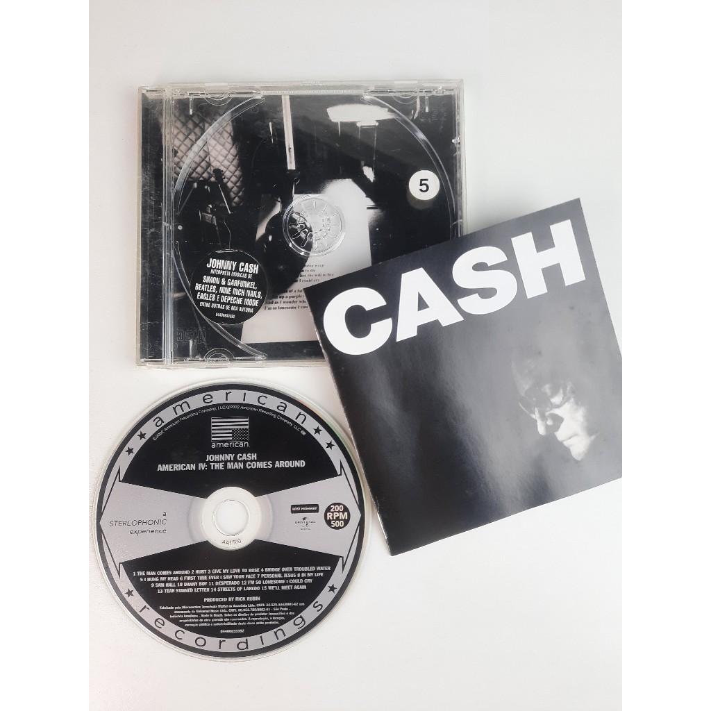 Cd Johnny Cash American IV The Man Comes Around 2003 Raro