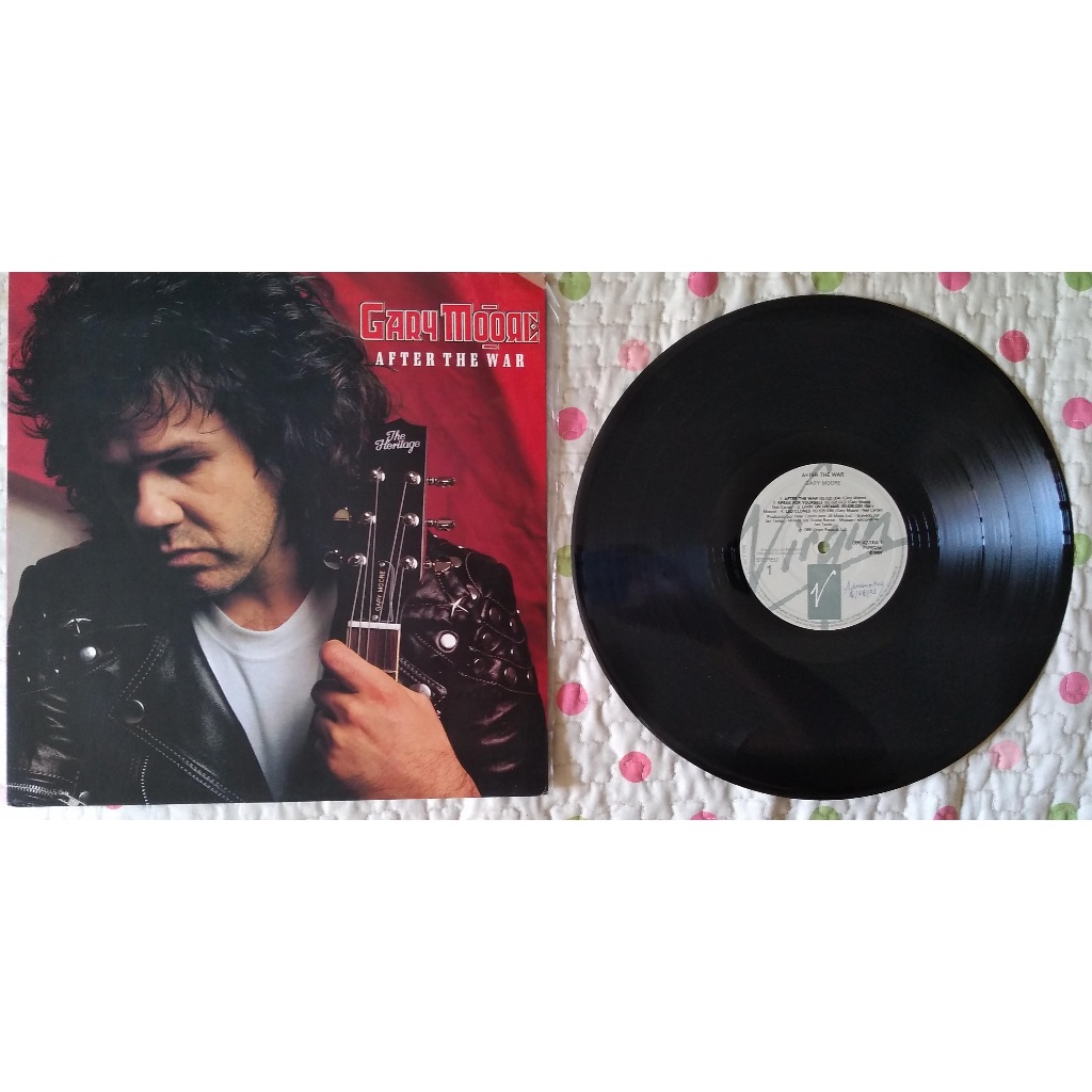 LP GARY MOORE - AFTER THE WAR (COM ENCARTE - 1989)