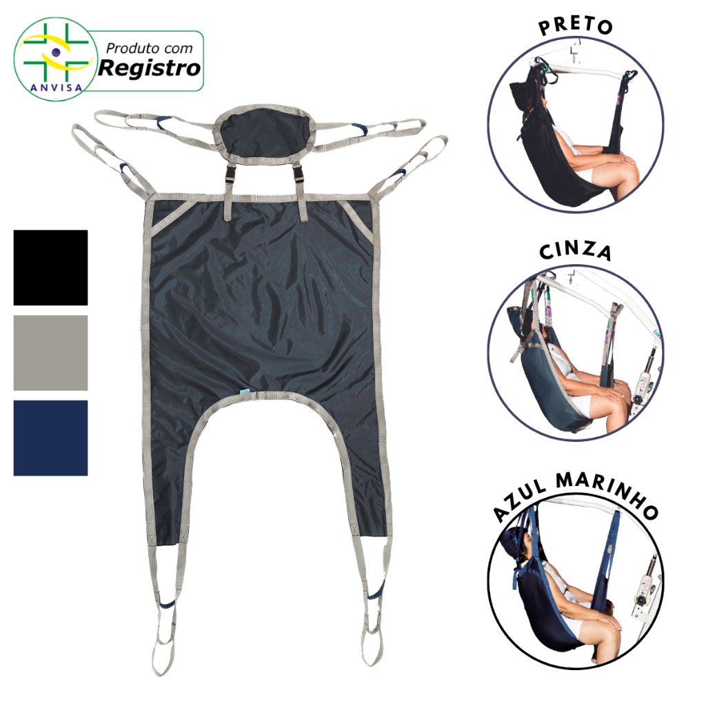 Cesto Bimove Plus para Suporte em Y de Guincho para Acamados Bimove
